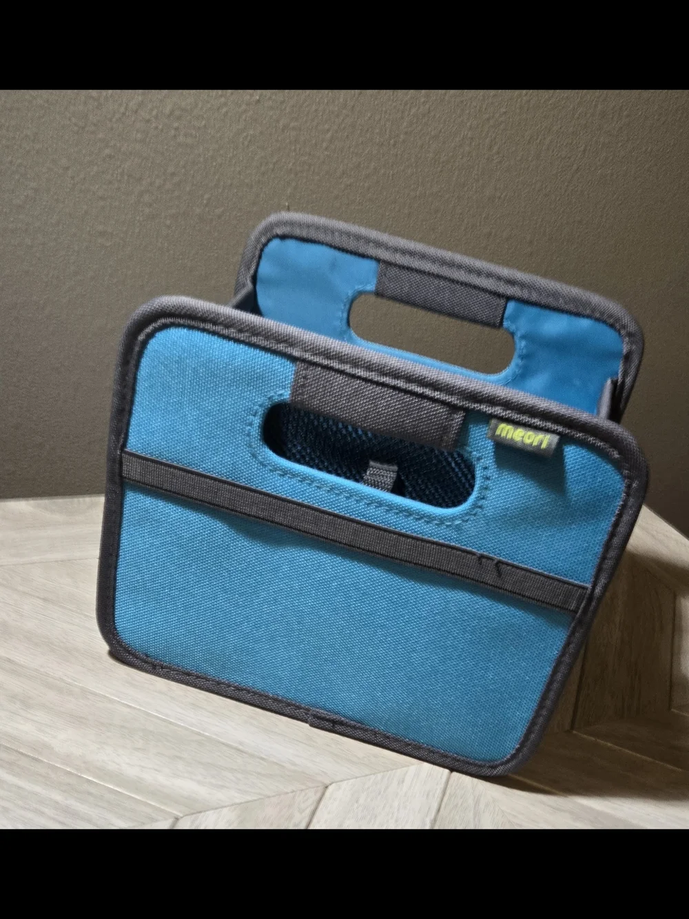 Meori Turquoise Desk Organizer Caddy - Compact Home Office Storage